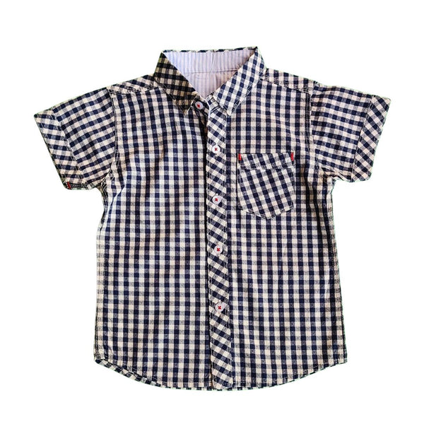 Boy Casual Shirt Front Pokket (GW07)