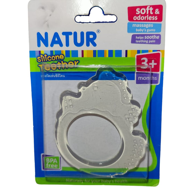 Natur Silicone Teether 3m+