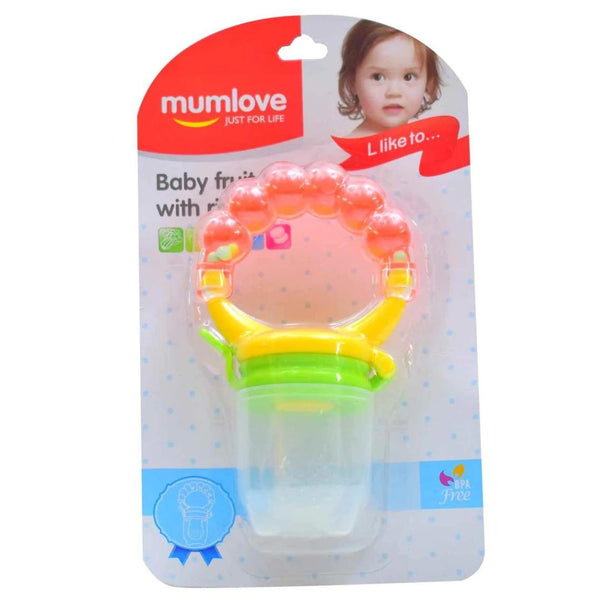 Mumlove Baby Fruit Feeder With Ring - Pacifier 6107