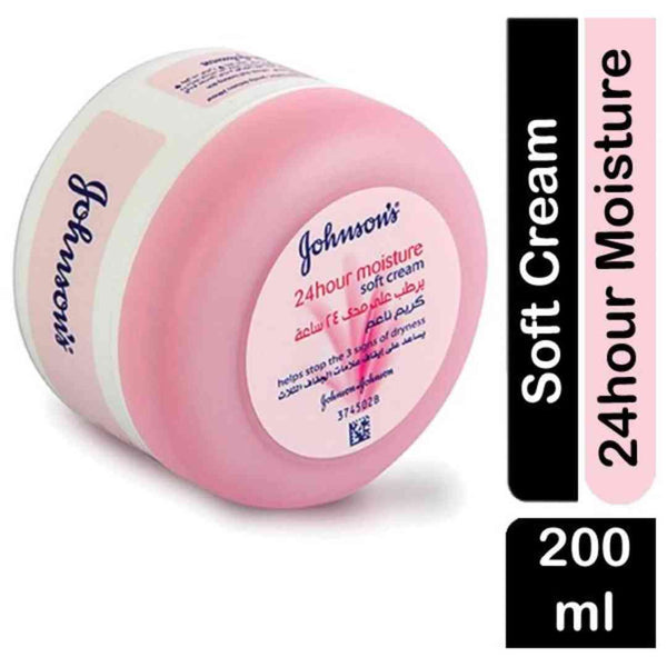 Johnsons 24 hour Moisture Soft Cream 200ml
