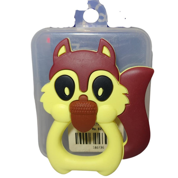 Silicone Teether Box Squirrel