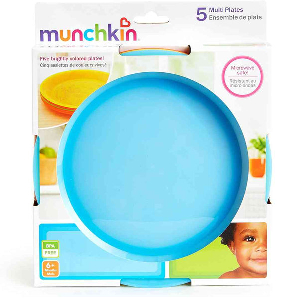 Munchkin 5 Multi Plates Microwave Safe