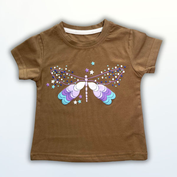 Girl T-Shirt Butterfly