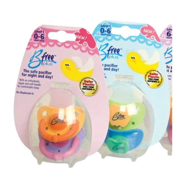 B Free Plus Pacifier 0-6 Months Level 1