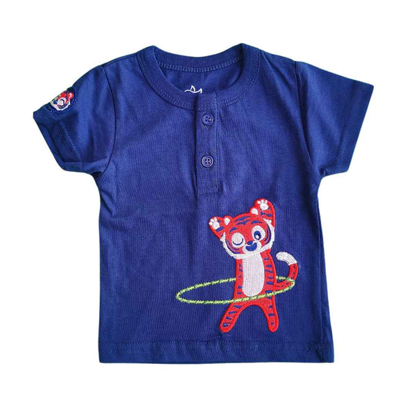 Baby Boy Graphic T-shirt hula hoop Cat