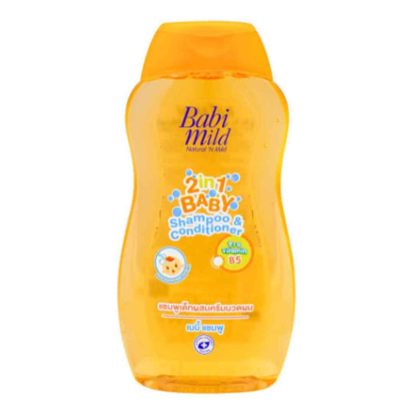Babi Mild 2-In-1 Baby Shampoo & Conditioner 200ml