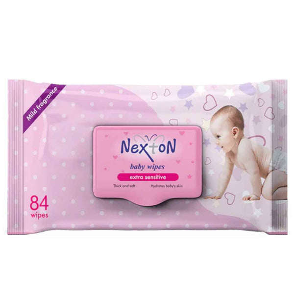 Nexton Baby Wipes Extra Sensitive 84 Wipes