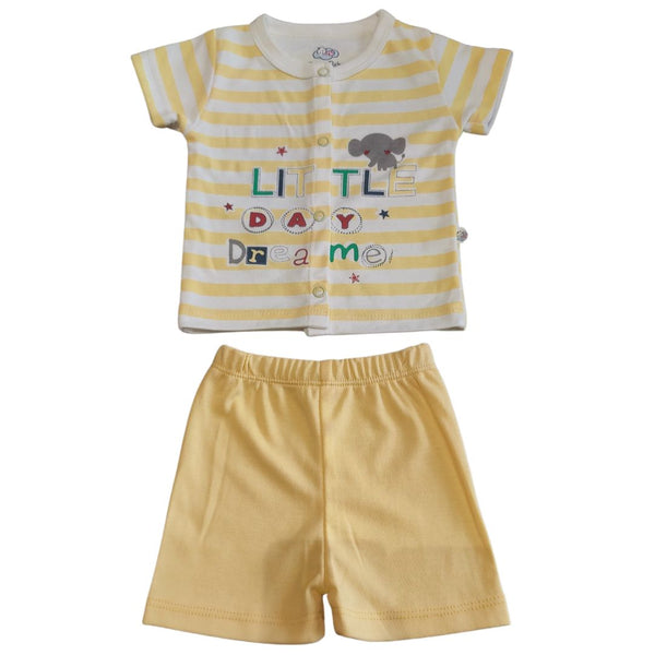 Baby Boy Little Day Dreamer Pair Set Shirt & Short (2062)